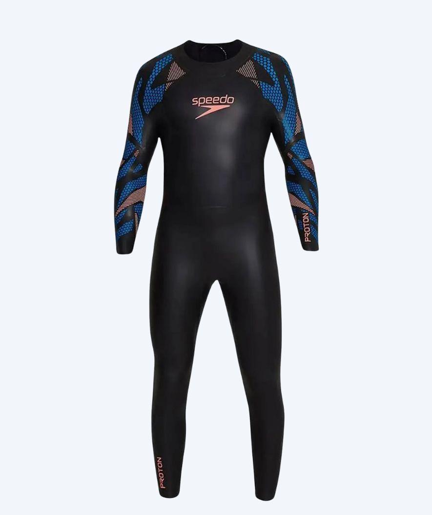 Speedo Proton våddragt til herrer i sort og blå - Yamamoto 38 NANO-SCS elite
