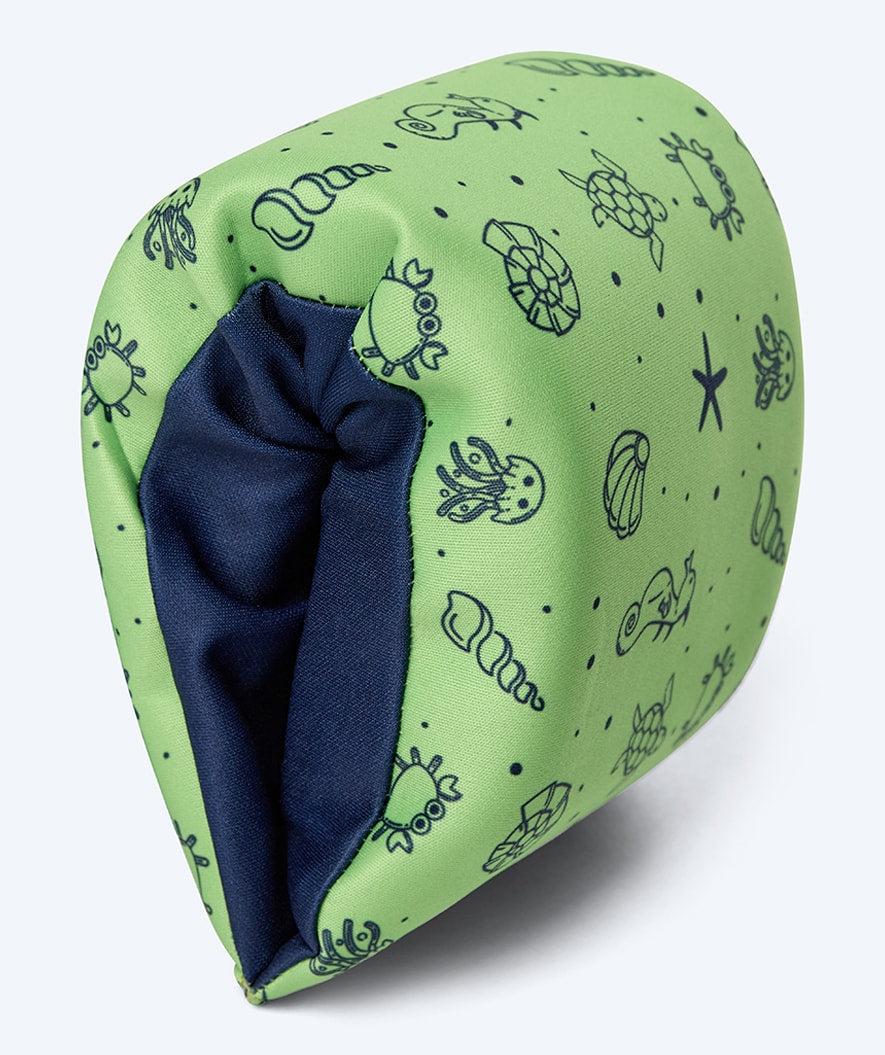 Watery Splashy armpuffar för barn i grön färg