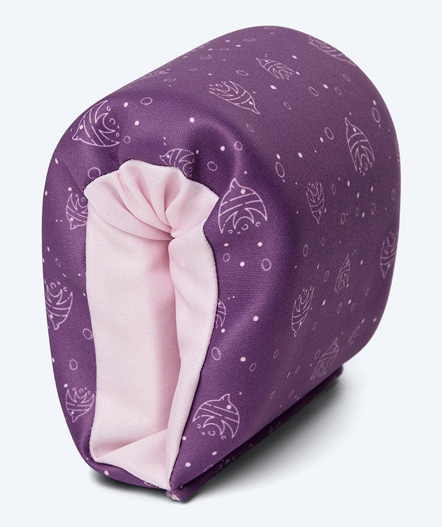 Watery Splashy badevinger til børn i lilla — blødt neopren, 11-30 kg